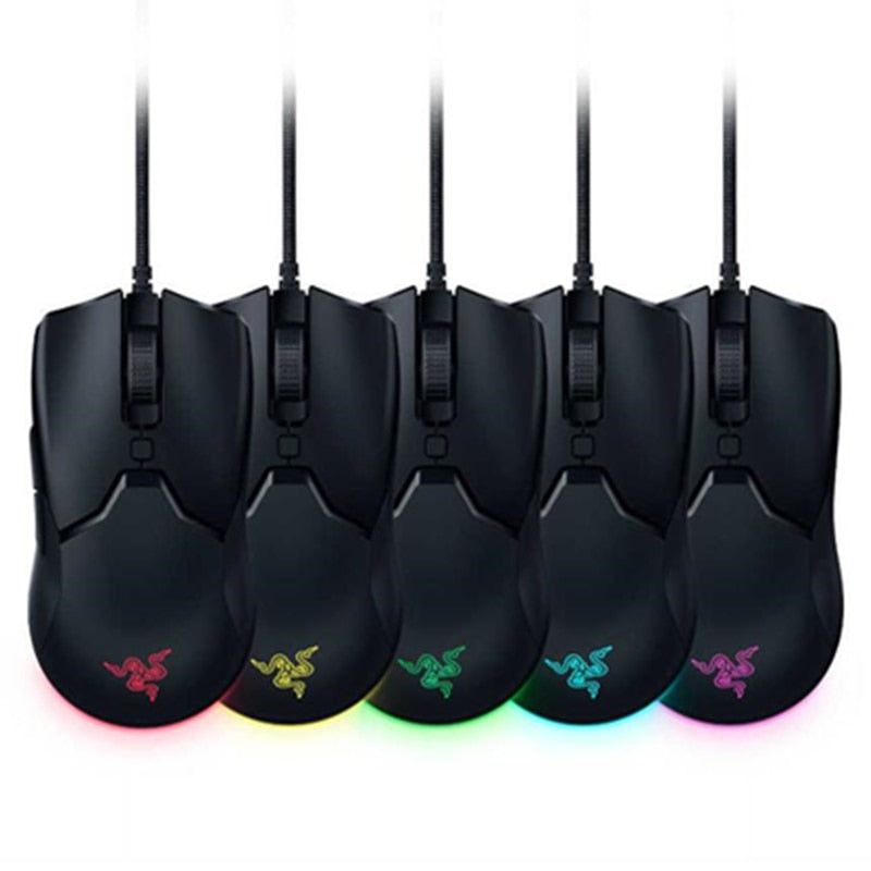 Razer Viper Mini Gaming Mouse 61g Ultra-lightweight Design CHROMA RGB Light 8500 DPI Optail Sensor Mice