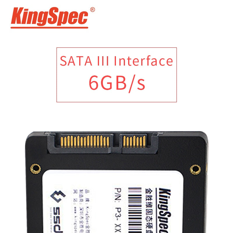 KingSpec SSD hdd 2.5 SATA3 SSD 120gb 240gb 480gb 128GB 256G 1TB Internal Solid State Hard Drive for Laptop Hard Disk Desktop