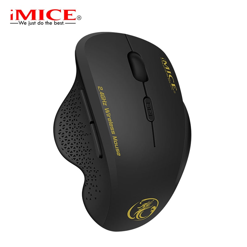 Ergonomic Mouse Wireless Mouse Computer Mouse For PC Laptop 2.4Ghz USB Mini Mause 1600 DPI 6 buttons Optical Mice