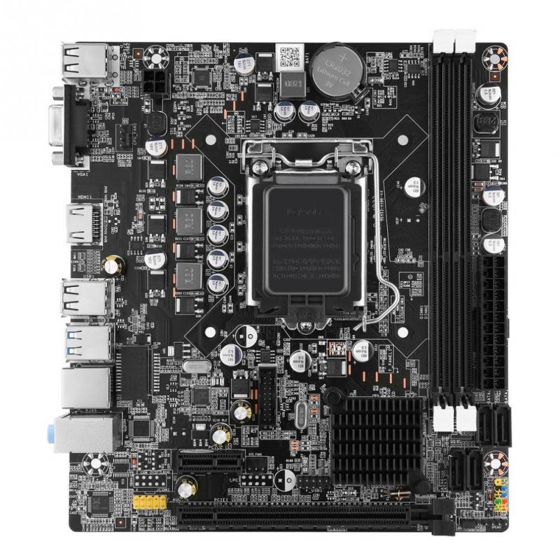 B75 LGA 1155 Motherboard Set Intel Core I5 3570 CPU 8GB 1600MHz DDR3 Memory SATA III USB 3.0 Mianboard Combination Placa Mae