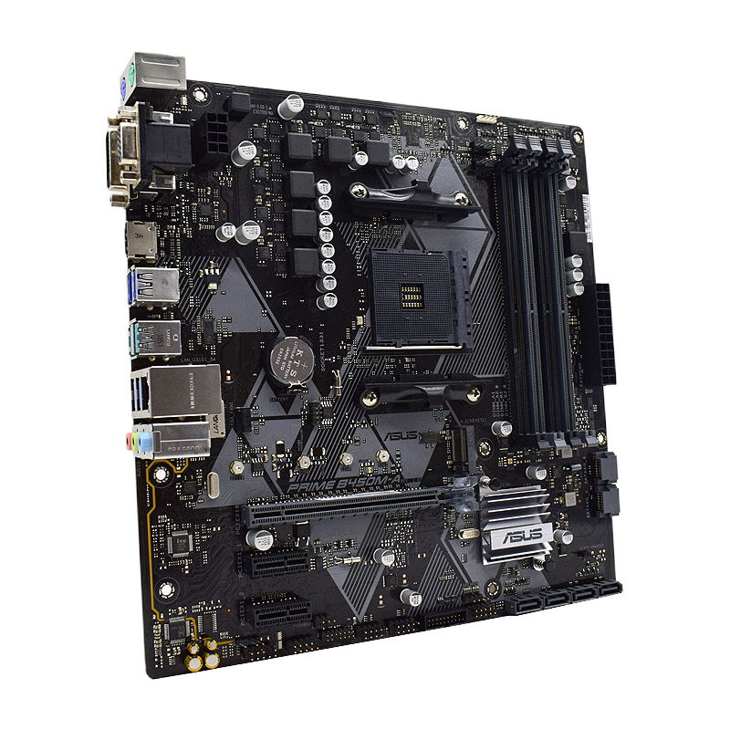 B450M Motherboard AM4  For Ryzen 5 5600G cpus Asus PRIME B450M-A Motherboard AM4 DDR4 128GB AMD B450 USB3.1M.2 Micro ATX