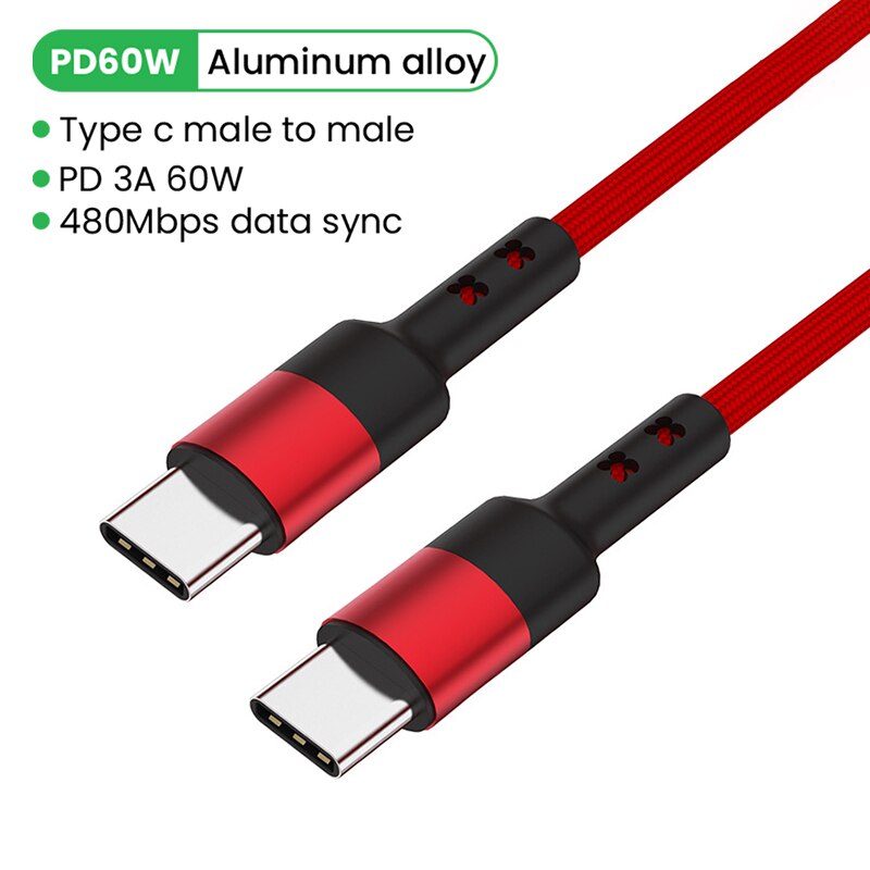 100W USB C To USB Type C PD Cable QC4.0 5A Type-c Cable For Xiaomi Samsung Oneplus Macbook iPad Smartphone Line Data Sync Cable