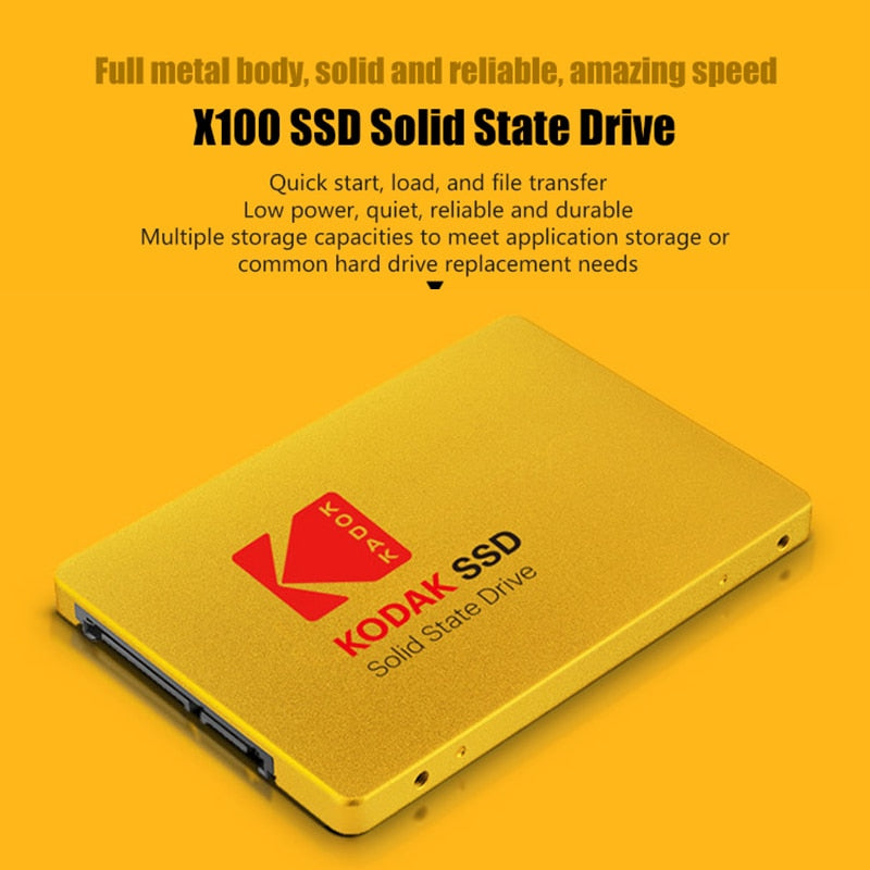 Kodak 2.5 Inch Sata 3 SSD 120GB 128GB 240GB 256GB 512GB 960GB HD 1TB 550MB/S Internal Solid State Drive for Laptops  Destops