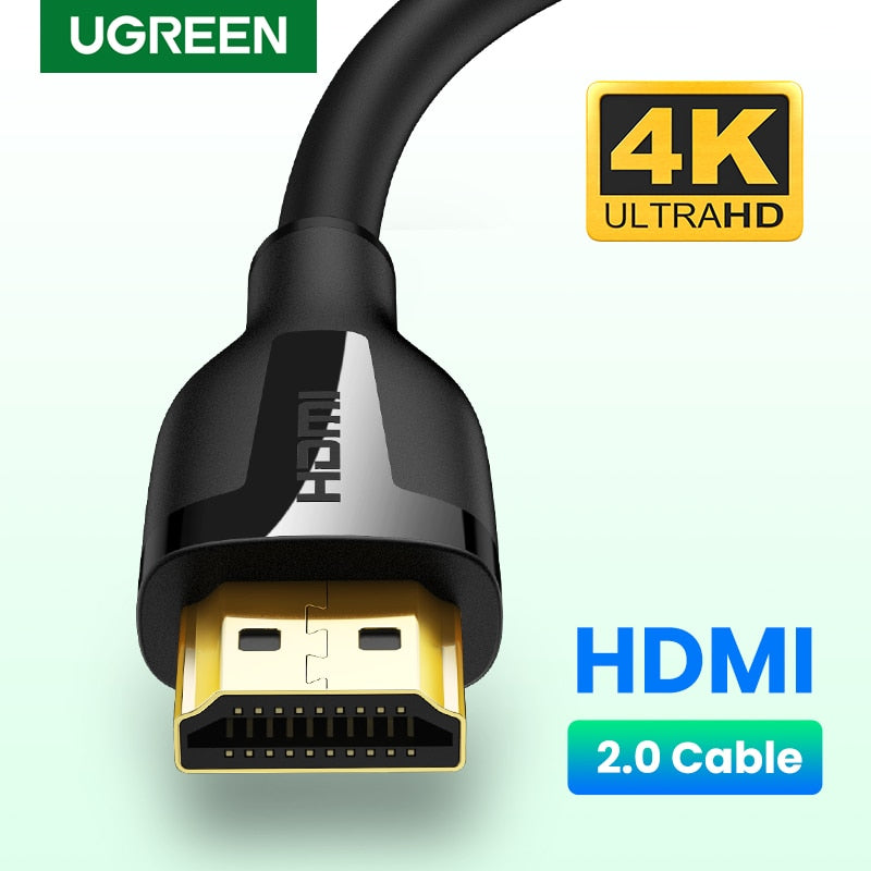 Ugreen HDMI Cable 4K 2.0 Cable for Apple TV PS4 Splitter Switch Box HDMI to HDMI Cable 60Hz Video Audio Cabo Cord Cable HDMI 4K