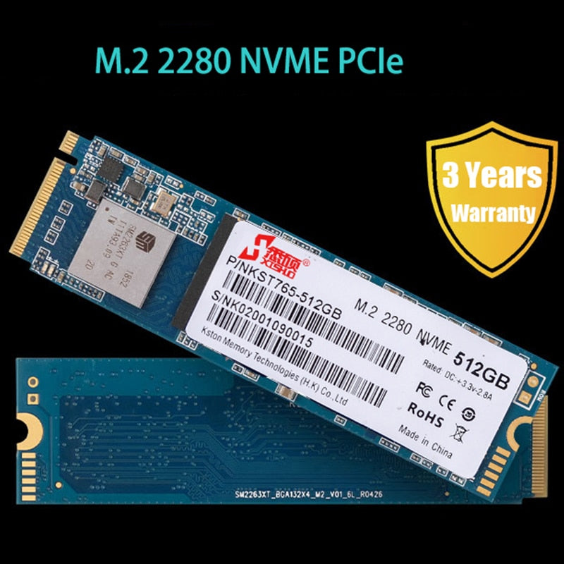 XISHUO M2 2280 PCIe NVMe 256GB PCIe 128GB SSD 512GB NVMe SSD 1TB HDD Internal Solid State Drive For Laptop Factory Price