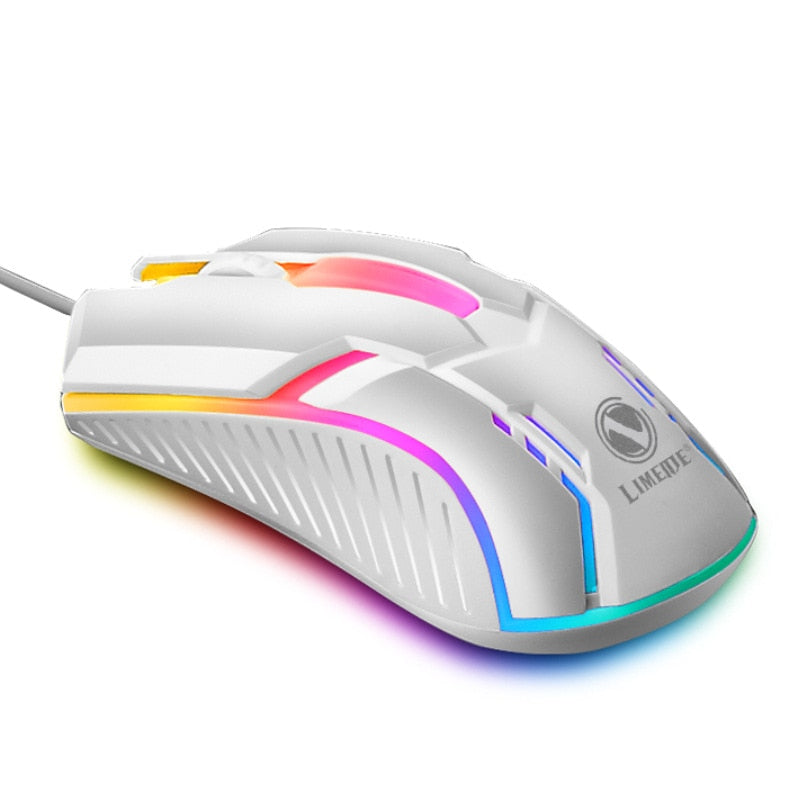 Li Magnesium S1 E-Sports Luminous Wired Mouse USB Wired Desktop Laptop Mute Computer Game Mouse